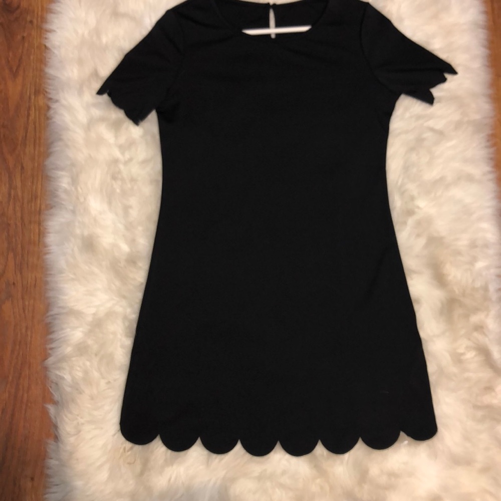 black dress